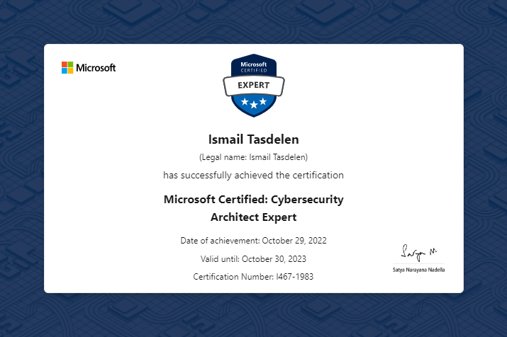Exam SC-100: Microsoft Cybersecurity Architect